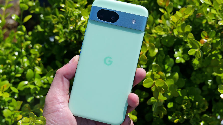 The new Aloe color for the Pixel 8a is the best-looking of the bunch.